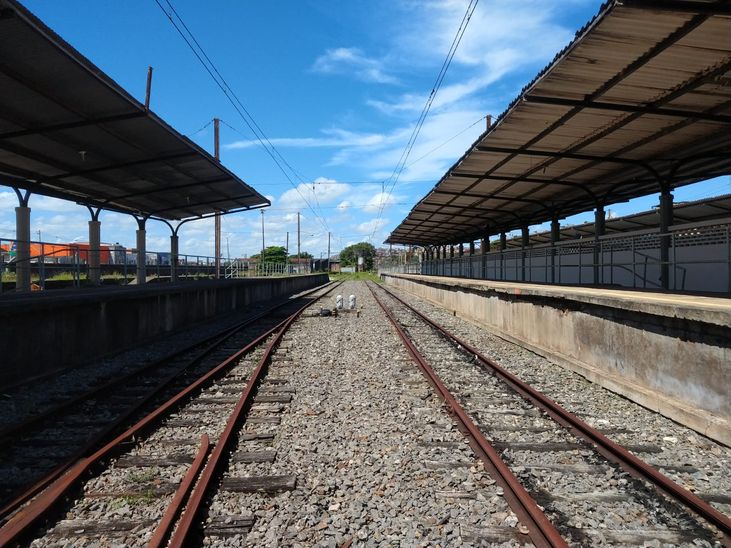 Trilhos do antigo sistema ferroviário de Salvador. Foto: CTB/Reprodução