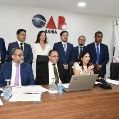 Conselheiros escolheram nomes que vão concorrer à vaga de desembargador. Foto: Angelino de Jesus/OAB-BA/Divulgação