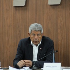 Governador Jerônimo Rodrigues em reunião com empresários na Fieb. Foto: Vagner Souza/PS Notícias