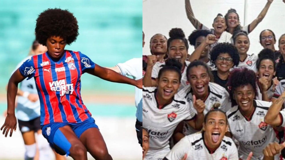 Foto: Letícia Martins/EC Bahia e Divulgação/EC Vitória