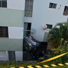 carro cai de ribanceira no cabula