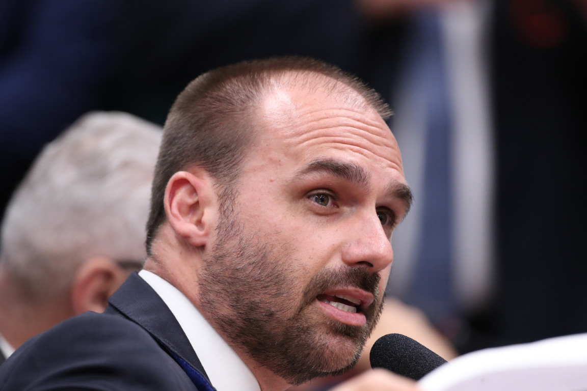 Deputado Eduardo Bolsonaro. Foto: Bruno Spada/Câmara dos Deputados