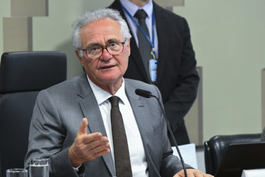 Senador Renan Calheiros. Foto: Carlos Moura/Agência Senado