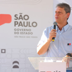 Governador Tarcísio de Freitas. Foto: Paulo Guereta/Governo de SP