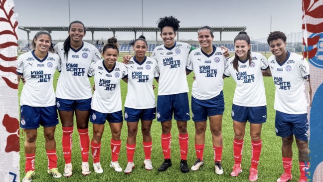 Bahia 28x0 Botafogo-BA - Campeonato Baiano feminino 2025 | Foto: Divulgação / EC Bahia