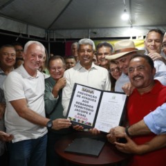 Projeto foi lançado pelo governador na cidade de Gavião. Foto: Joá Souza/GOVBA