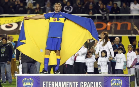 Martín Palermo como jogador do Boca Juniors | Foto: Divulgação / Boca Juniors