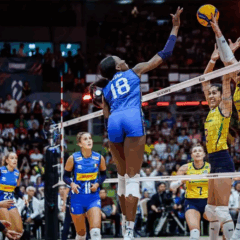 Partida entre Brasil e Itália. Foto: Divulgação