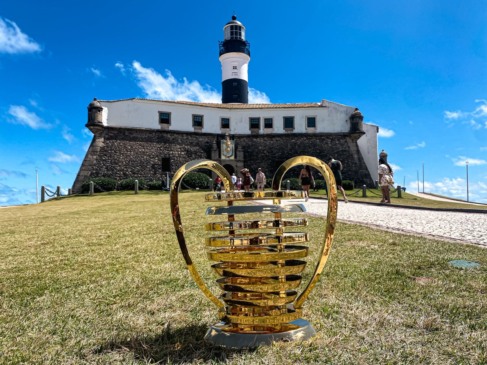 Taça da Copa do Nordeste em Salvador | Foto: Maurícia da Matta / CBF