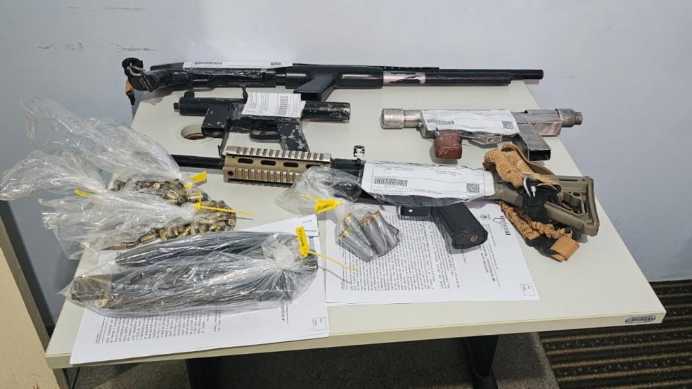 apreensão de armas