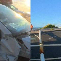 carro capota na Pituba