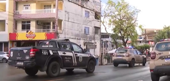 homem morto na Boca do Rio