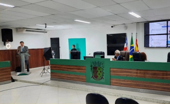 Plenário da Câmara de Ilhéus. Foto: Divulgação