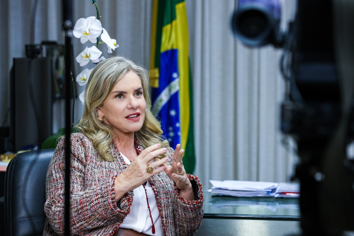 Presidente Ivana Bastos. Foto: Vaner Casaes/ALBA