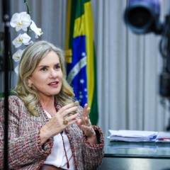 Presidente Ivana Bastos. Foto: Vaner Casaes/ALBA