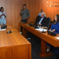 Reunião da Comissão de Infraestrutura na Alba. Foto: Juliana Andrade/Agência ALBA