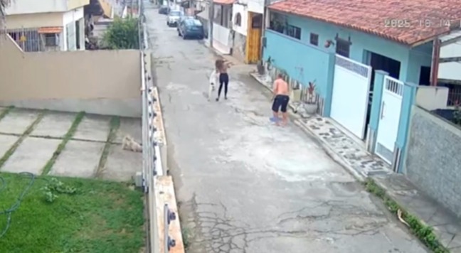 Mulher atacada por cão