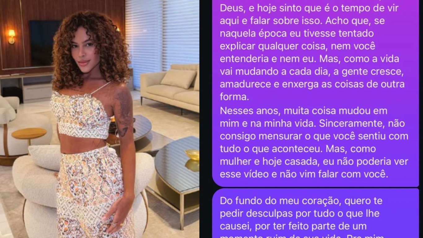 VÍDEO: Sthe Matos se pronuncia após polêmica de traição e pede desculpa  para MC Mirella - PS Notícias