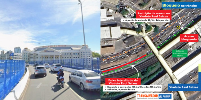 Foto: Google Maps / Divulgação Transalvador
