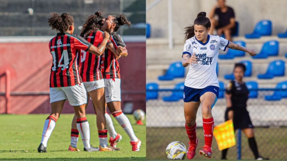 Foto: Divulgação / EC Vitória e Letícia Martins / EC Bahia