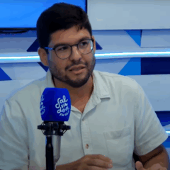 Diogo Medrado é comentarista no programa Ligação Direta