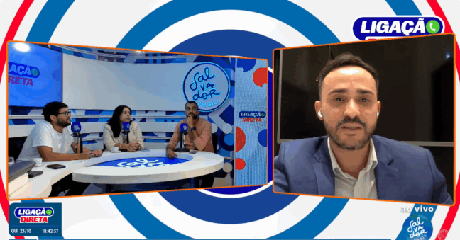 Advogado Felipe Nogueira em entrevista ao Ligação Direta