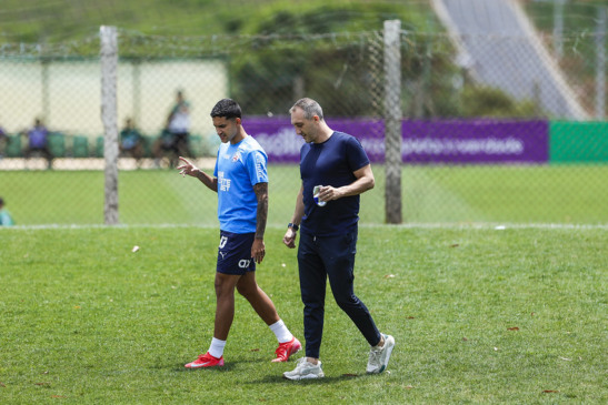 Nestor e Cadu Santoro | Foto: Rafael Rodrigues/EC Bahia 