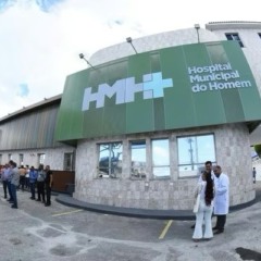 Hospital Municipal do Homem, em Salvador — Foto: Valter Pontes/ Secom