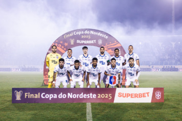 Bahia na final da Copa do Nordeste. Foto: Letícia Martins/EC Bahia