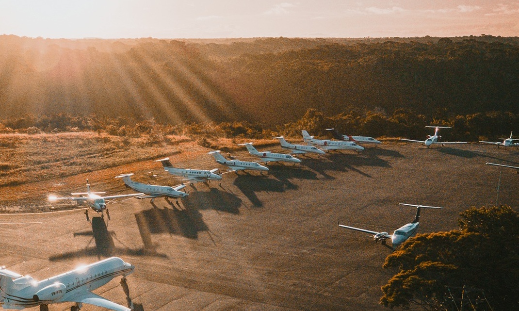 Aeroporto de Trancoso. Foto: Divulgação/Instagram/@aeroportoterravista Aeroporto de Trancoso. Foto: Divulgação/Instagram/@aeroportoterravista