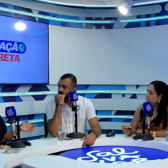 Aline Fernandes no programa Ligação Direta