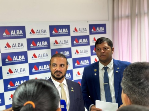 Reunião na Alba foi promovida pelos deputados Diego Castro e Capitão Alden. Foto: Divulgação
