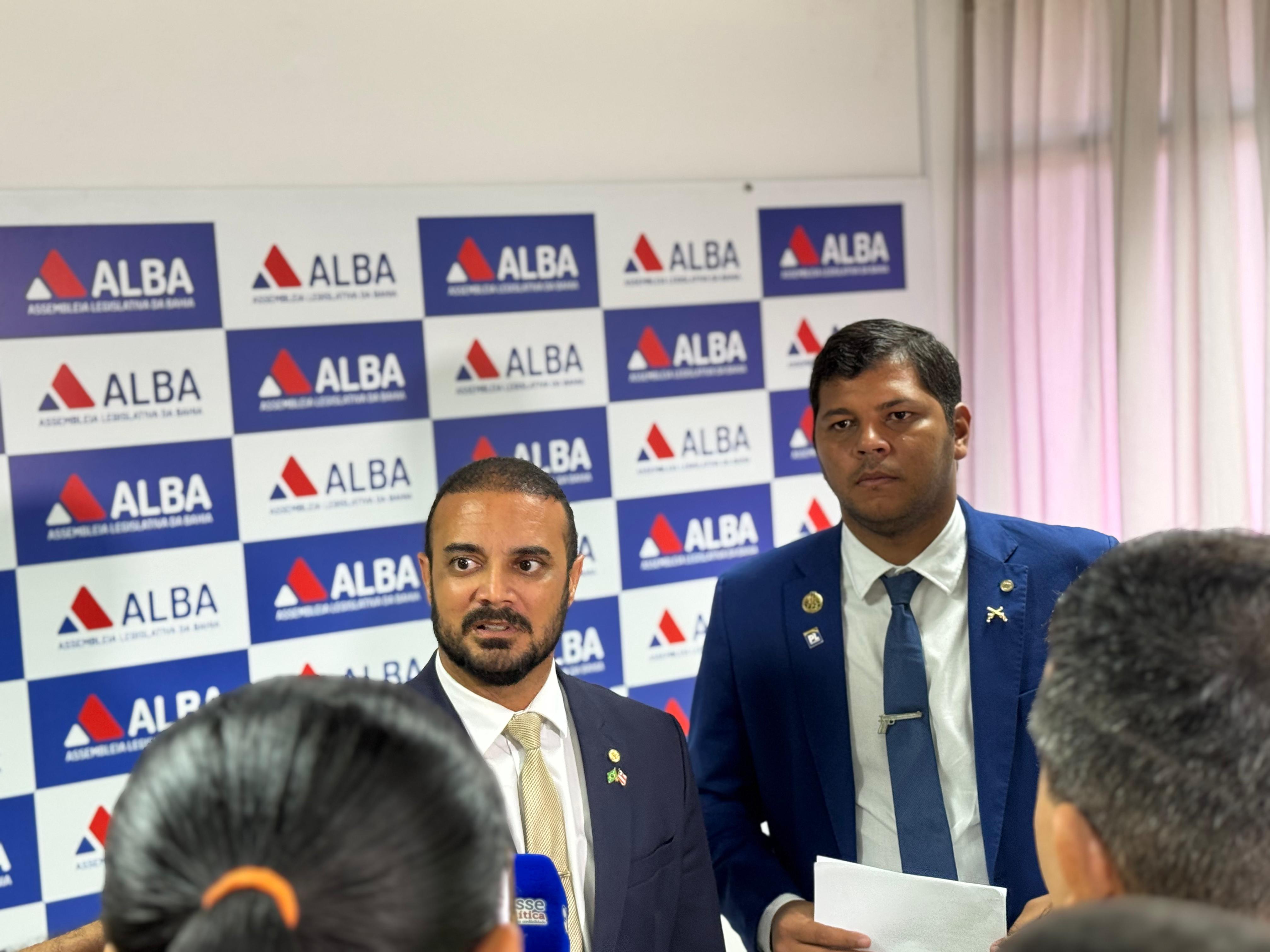 Reunião na Alba foi promovida pelos deputados Diego Castro e Capitão Alden. Foto: Divulgação
