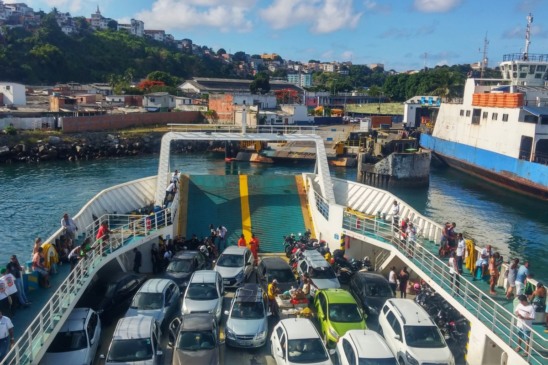 Líder do CV na Ilha de Itaparica é preso ao desembarcar de ferry boat em Salvador
