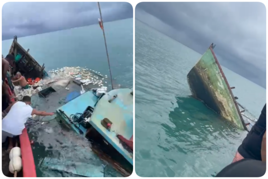 VÍDEO: Pescadores são resgatados após mais de 20h em barco naufragado na Bahia