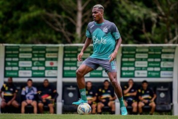 Caíque Gonçalves pelo Juventude — Foto: Fernando Alves/E.C Juventude Caíque Gonçalves pelo Juventude — Foto: Fernando Alves/E.C Juventude