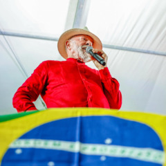 Presidente Lula durante evento do MST em Salvador. Foto: Ricardo Stuckert/PR