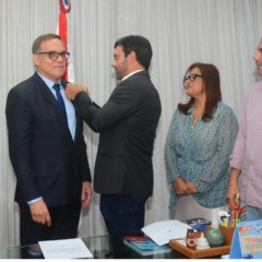 Luciano Ribeiro tomou posse nesta quinta-feira (22). Foto: Juliana Andrade/Agência ALBA