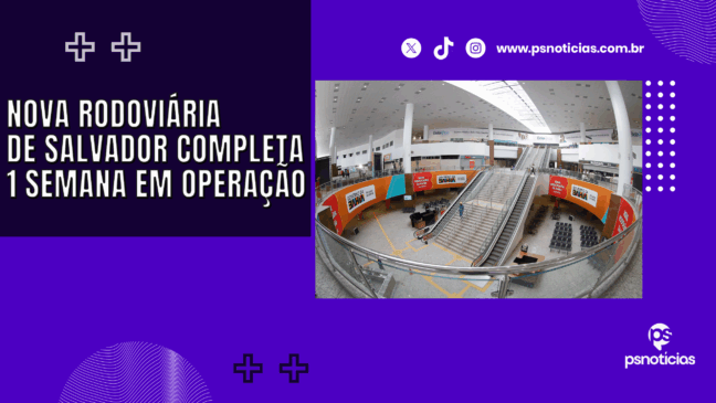 Nova Rodoviária de Salvador completa uma semana de funcionamento