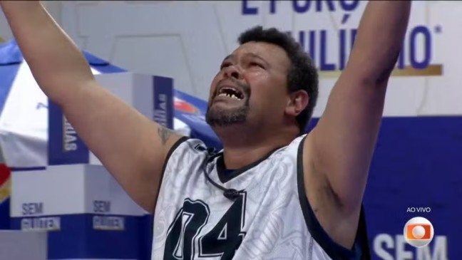 Babu Santana vence a Prova do Líder no BBB 26 — Foto: Globo