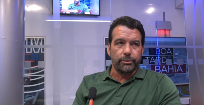 Vereador Paulo Magalhães Júnior. Imagem: TV Band/Reprodução