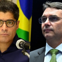 acm neto e flavio bolsonaro