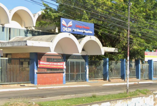 Colégio na Avenida San Martin. Imagem: Google Street View/Reprodução