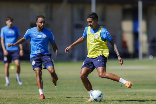 Rodrigo Nestor em treino do Bahia no Chile | Foto: Rafael Rodrigues / EC Bahia