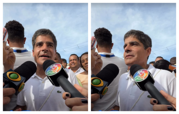 ACM Neto na festa de Iemanjá nesta segunda-feira (2)