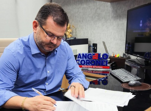 Deputado Angelo Coronel Filho. Foto: Divulgação/Instagram