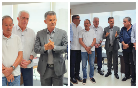 Otto Alencar recebe lideranças políticas