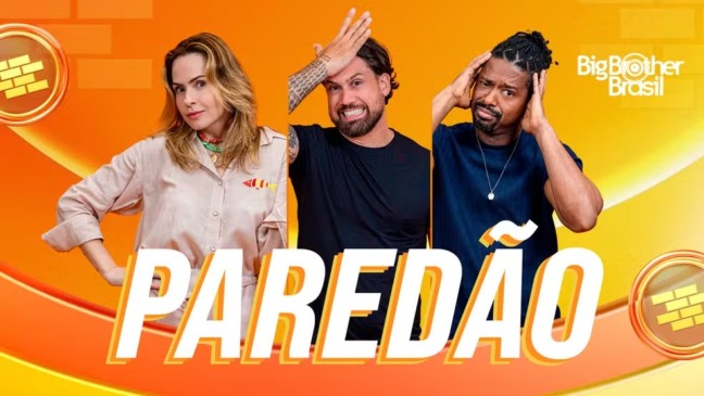 Ana Paula Renault, Brigido e Leandro (Boneco) estão no 3º Paredão do BBB 26 — Foto: Globo