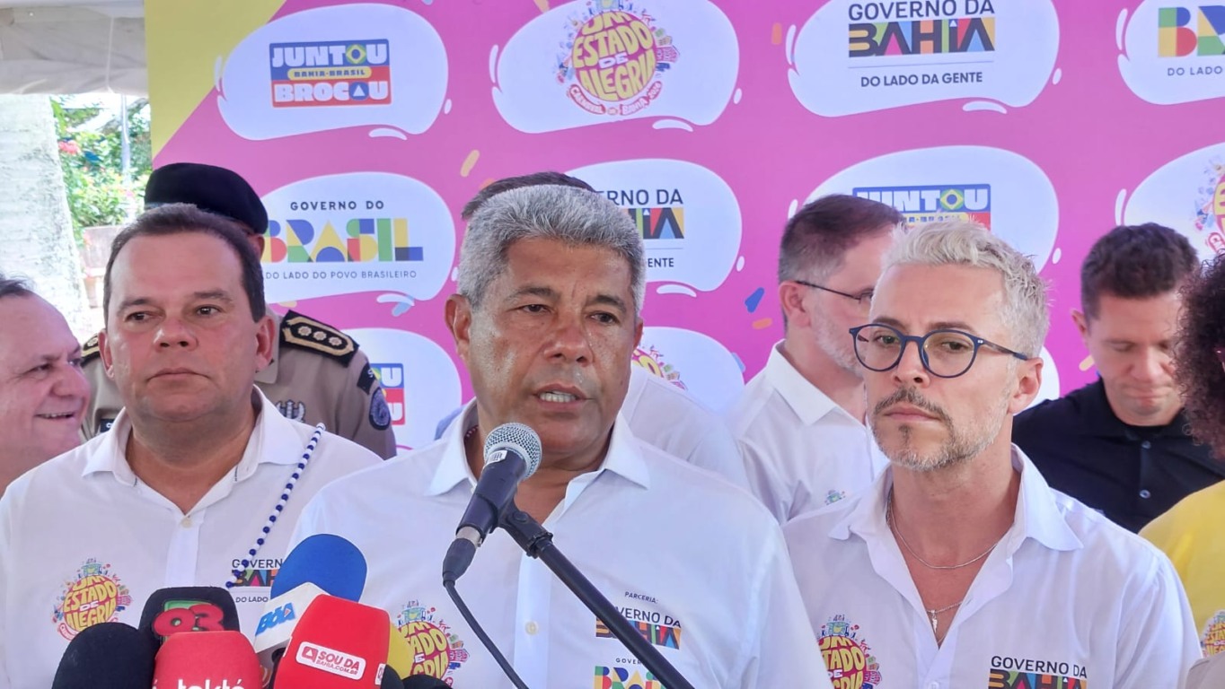 Jerônimo celebra presença de Lula no Carnaval de Salvador e destaca visibilidade para a Bahia