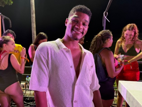 Júnior Caldeirão no Carnaval de Salvador. Foto: Diego Vieira/PS Notícias